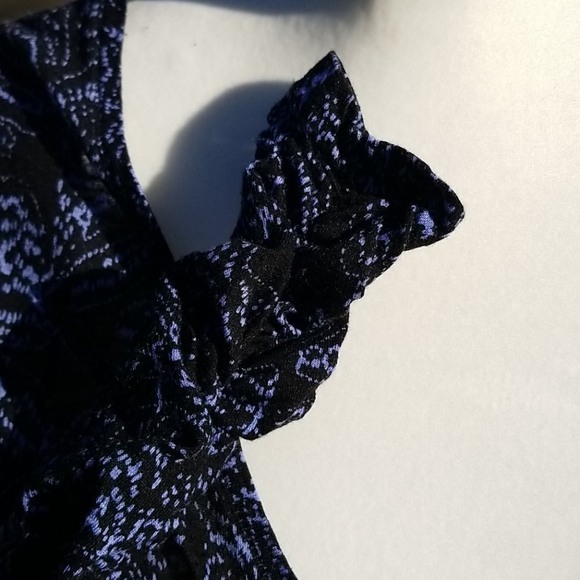 FREE PEOPLE Hi-Lo L/S V-Neck Top sz XS - Picture 2 of 7